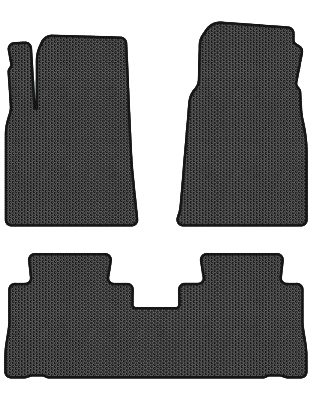 EVA коврики в салон авто EVAtech для Captiva (C140) 7 seats AT Restyling Chevrolet 2011-2018 1 поколение SUV EU CT3172Z3SBB - Фото 1