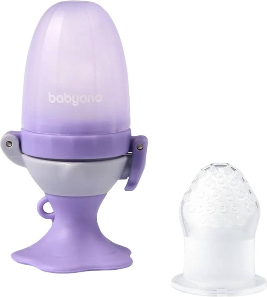 Ніблер дитячий BabyOno Квіточка Фіолетовий (1542) - Фото 1