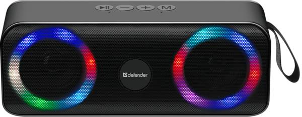Портативная акустика Defender Q1 Black (65301) - Фото 1