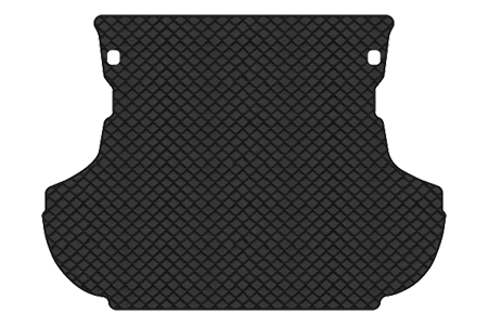 Коврики из экокожи в багажник авто EVAtech ECO для Outlander XL Mitsubishi 2006-2012 2 поколение SUV EU (MT3181B1BBB) - Фото 1