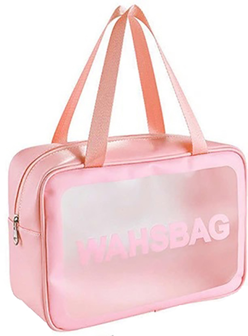 Косметичка Love You Home 29,5х10,5х20 см Рожева (59051) - Фото 1