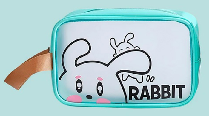 Косметичка Love You Home 19,5х7х13 см Кролик (59057) - Фото 1