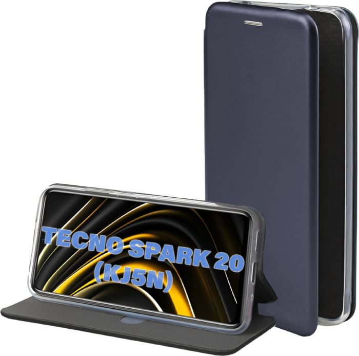 Чехол для смартфона BeCover Exclusive for Tecno Spark 20 (KJ5n) Deep Blue (711241) - Фото 1