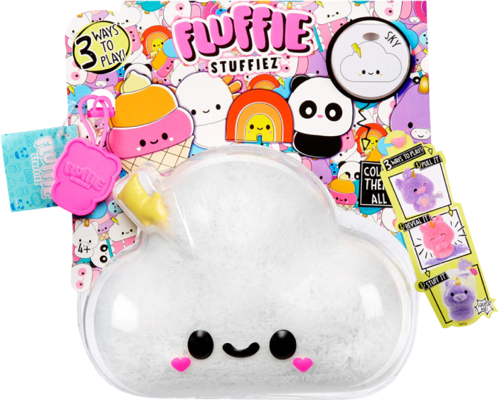 Мягкая игрушка погода Fluffie Stuffiez ПУШИСТЫЙ СЮРПРИЗ ОБЛАЧКО (593447-4) - Фото 1