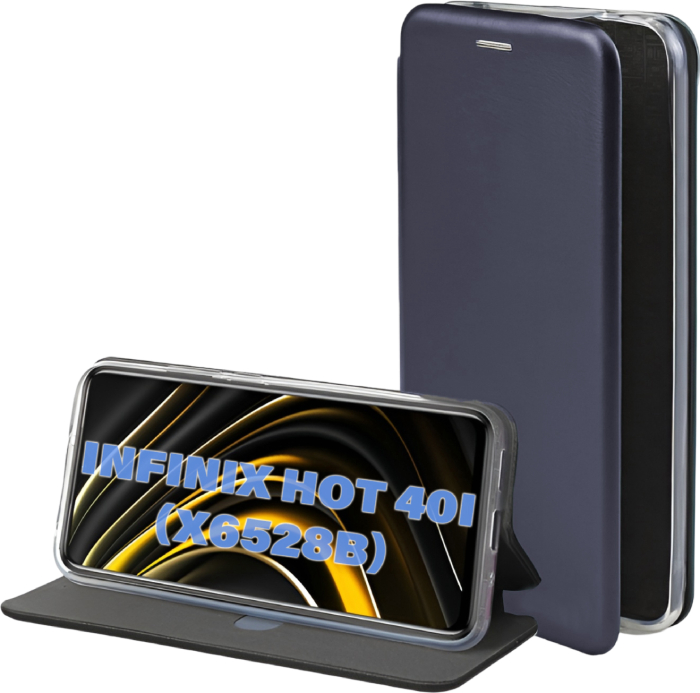 Чехол для смартфона BeCover Exclusive for Infinix Hot 40i (X6528B) Deep Blue (711231) - Фото 1