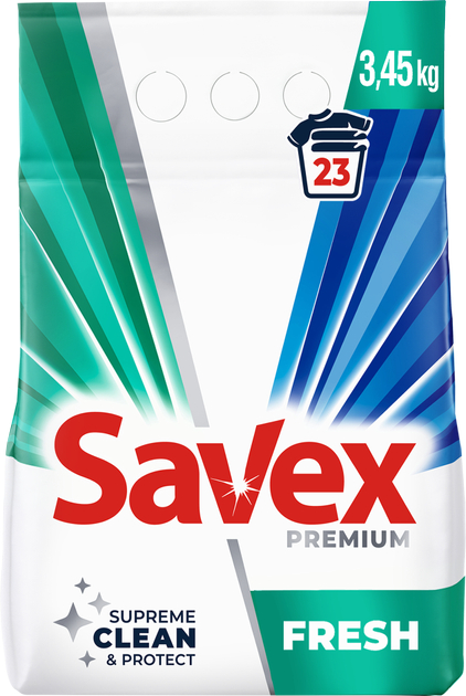 Стиральный порошок SAVEX Color&Care automat 5,4 кг (3800024047947) - Фото 1