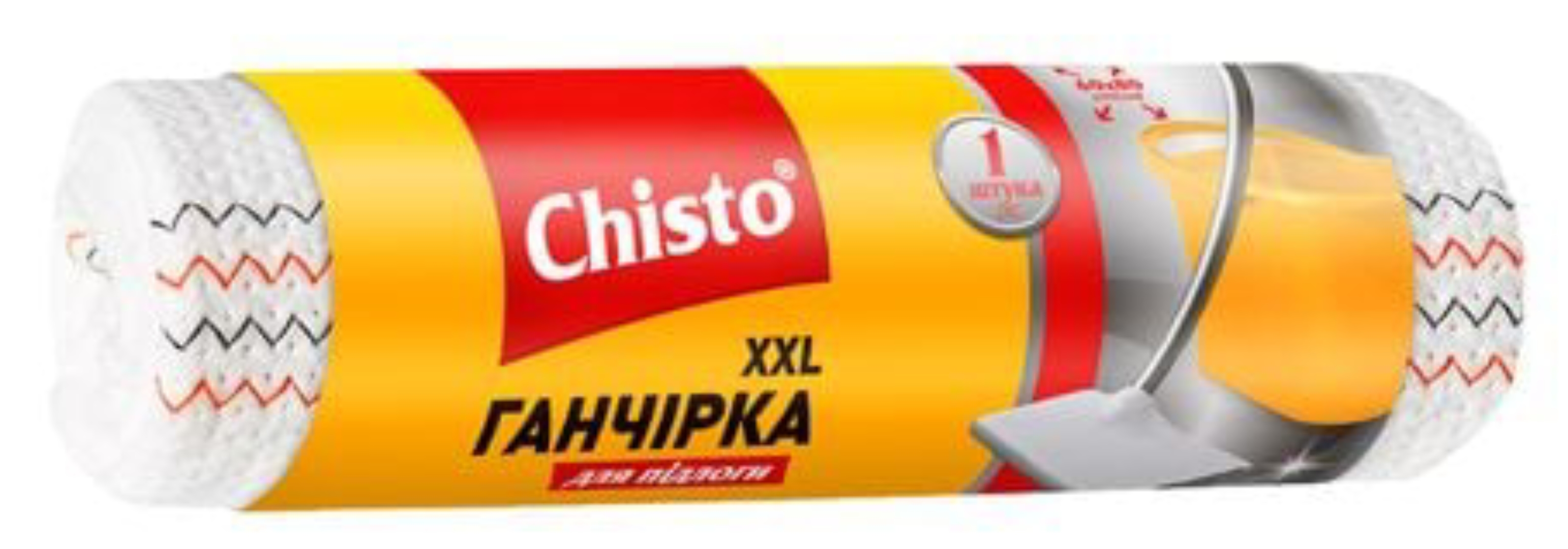 Салфетка бытовая Chisto 1 шт. ПРОСТО XXL (4820164151228) - Фото 1