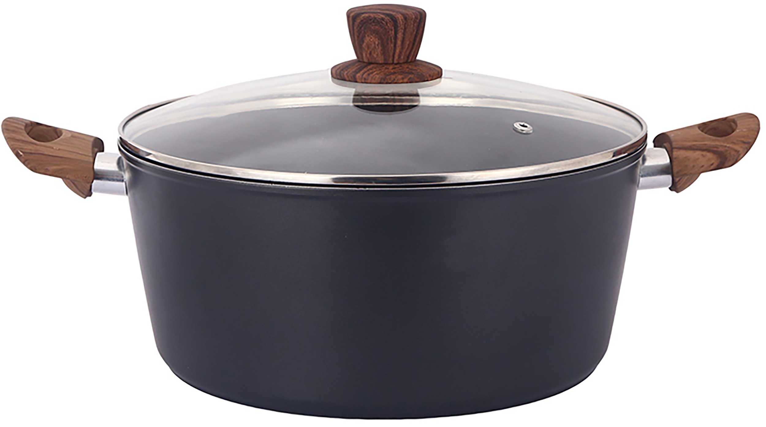 Каструля BRAVO CHEF 20 см 2.55 л з кришкою (BC-2101-20) - Фото 1