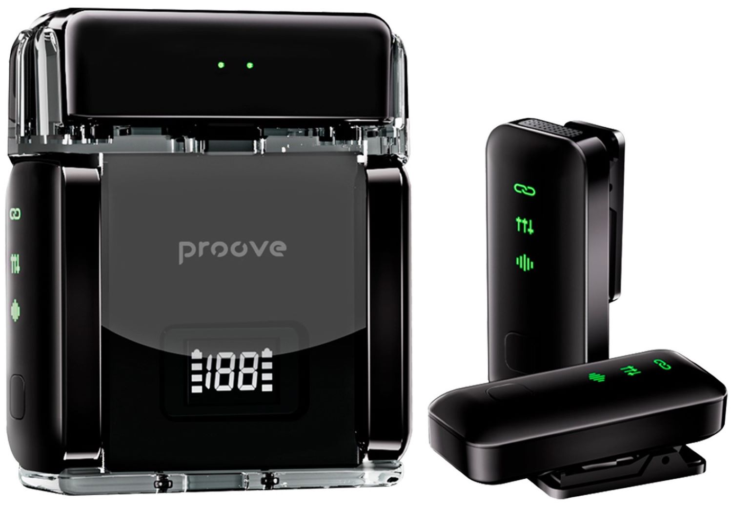 Купить Микрофон для смартфона Proove Live Black (PLWM00012101) - Фото 1 Микрофон для смартфона Proove Live Black (PLWM00012101) - Фото 1