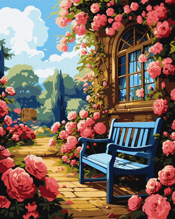 Картина за номерами Ideyka Квітковий сад ©art_selena_ua 40х50 см (KHO6335) - Фото 1
