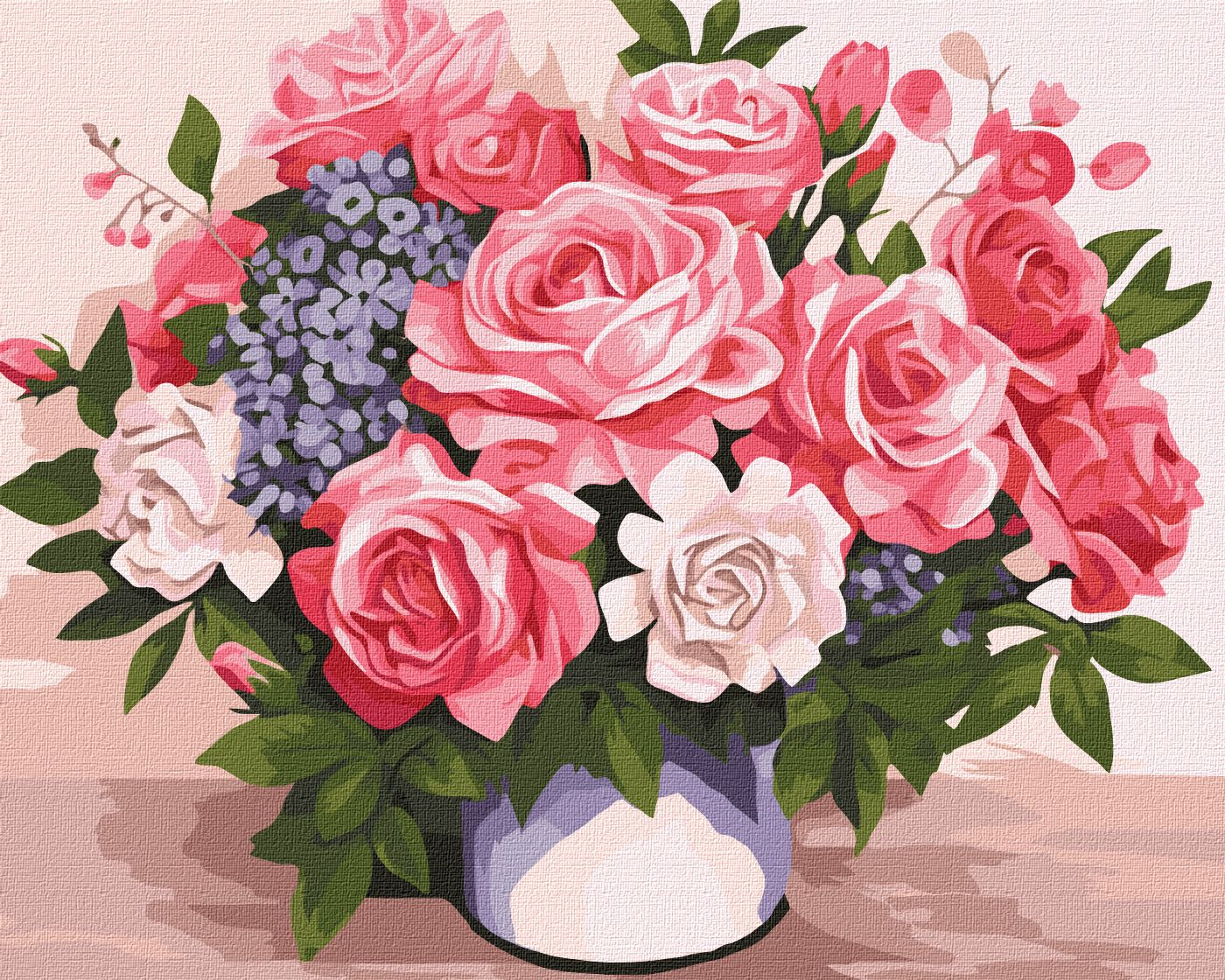 Купити Картина за номерами Ideyka Квіткова краса 40х50 см (KHO3255) - Фото 1 Картина за номерами Ideyka Квіткова краса 40х50 см (KHO3255) - Фото 1