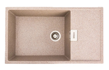 Купити Мийка кухонна VALESO 8650 DIAMOND матова карамель - Фото 1 Мийка кухонна VALESO 8650 DIAMOND матова карамель - Фото 1