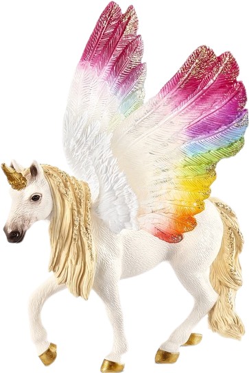 Фігурки тварини Schleich Крилатий райдужний єдиноріг (70576) - Фото 1