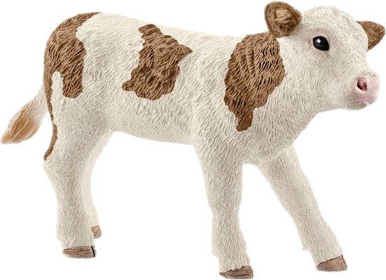 Фигурка животного Schleich Теля Симентальской породы (13802) - Фото 1