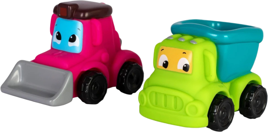 Базовый игровой транспорт для малыша Baby Team Машинки (8603_набор с самосвалом) - Фото 1