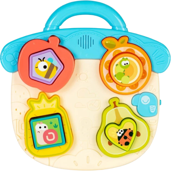 Купить Сортер Baby Team пазл (8648_фрукты голубой) - Фото 1 Сортер Baby Team пазл (8648_фрукты голубой) - Фото 1