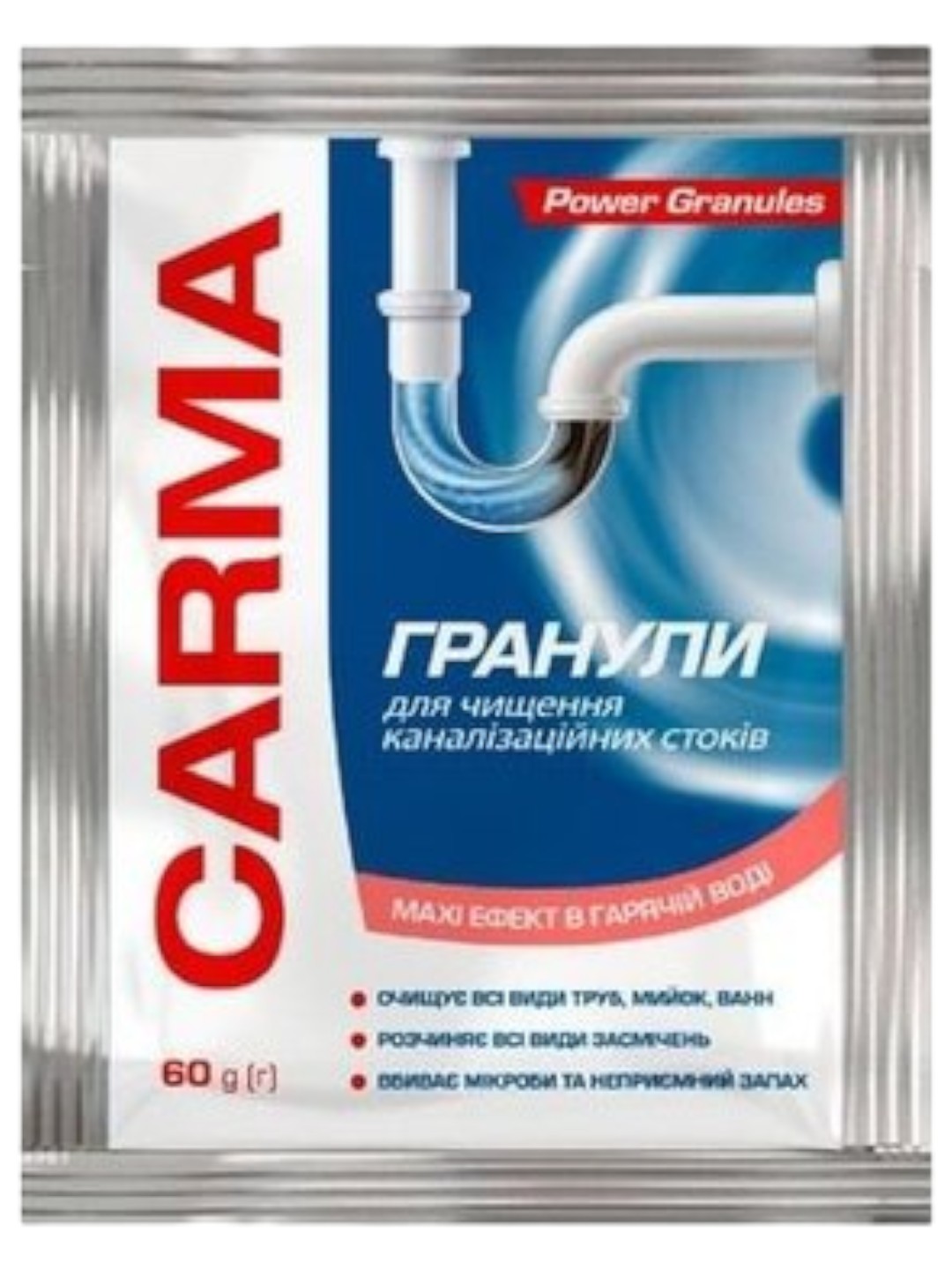 Засіб для чищення кухонної техніки Carma 60 г (4823098414483) - Фото 1