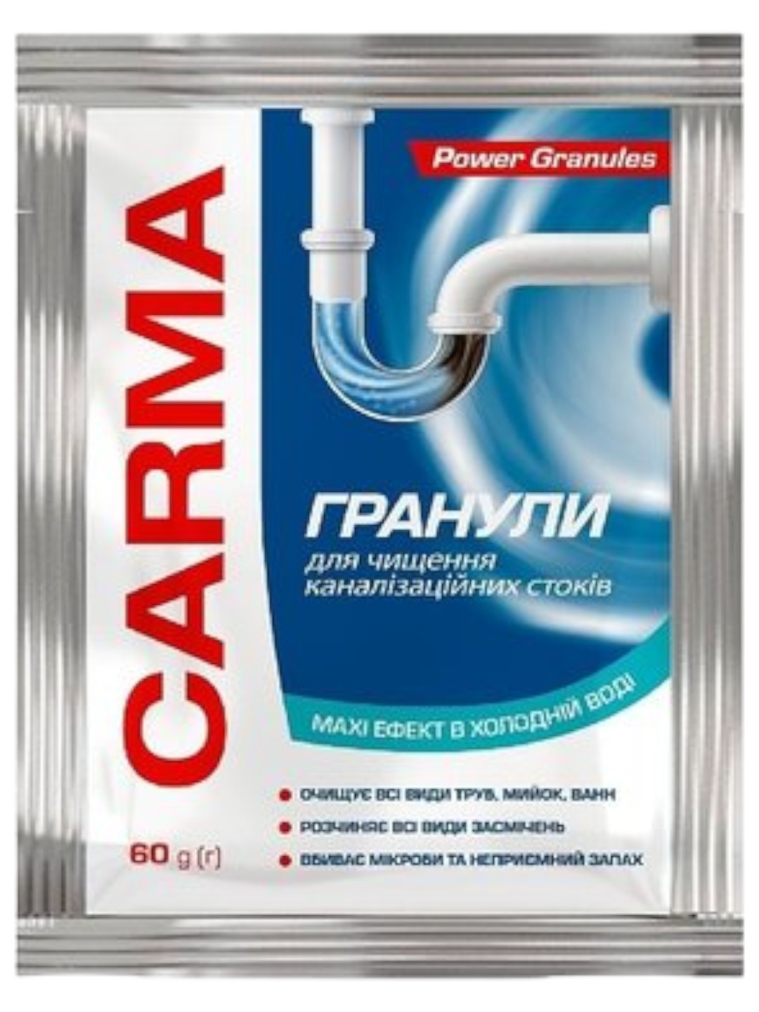 Чистящее средство для кухонной техники Carma 60 г (4823098414490) - Фото 1