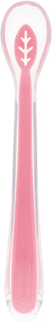 Ложка детская Canpol babies розовая (51/010_pin) - Фото 1