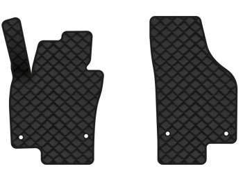 Коврики из экокожи в салон авто передние EVAtech для Tiguan (NF) MT Volkswagen 2007-2018 1 поколение SUV EU (VW32987AK2AV4BBB) - Фото 1