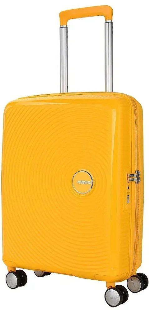 Валіза American Tourister Soundbox 55 см жовтий (32G*06001) - Фото 1