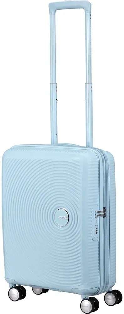 Чемодан American Tourister Soundbox 55 см пастельно-голубой (32G*22001) - Фото 1