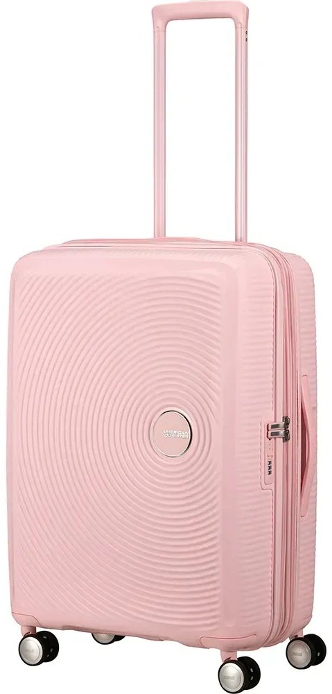 Чемодан American Tourister Soundbox 67 см пастельно-розовый (32G*60002) - Фото 1