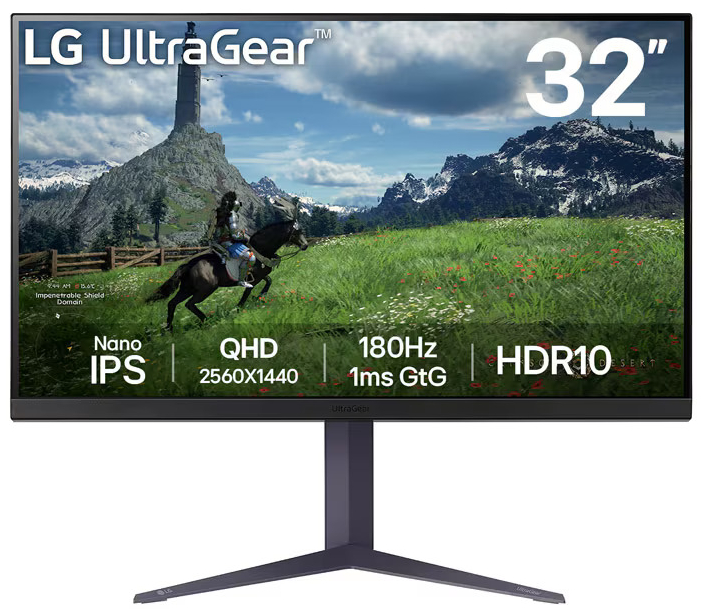 Монітор ігровий LG 32GS85Q-B - Фото 1