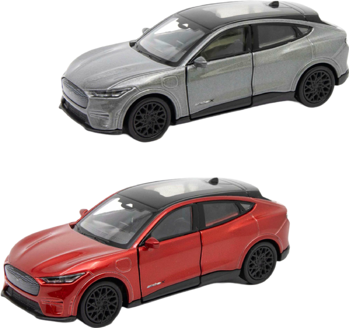 Автотранспорт TechnoDrive FORD MUSTANG MACH-E GT 2023 (красный, серебристо-серый) (250387W) в ассортименте - Фото 1