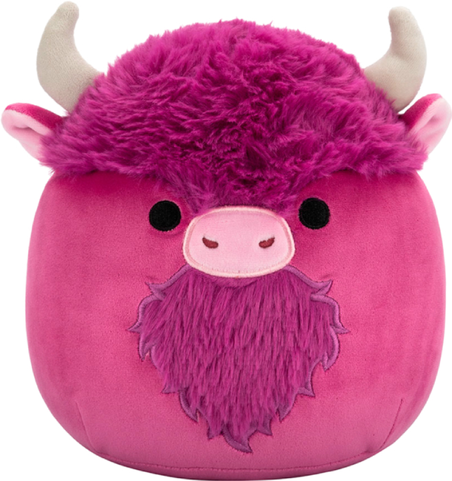Мягкая игрушка животное SQUISHMALLOWS БИЗОН ДЭЙВ 19 см (SQCR06608) - Фото 1