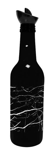 Уценка - Емкость для масла и уксуса Herevin Black Marble 0.33 л (151134-123) - Фото 1