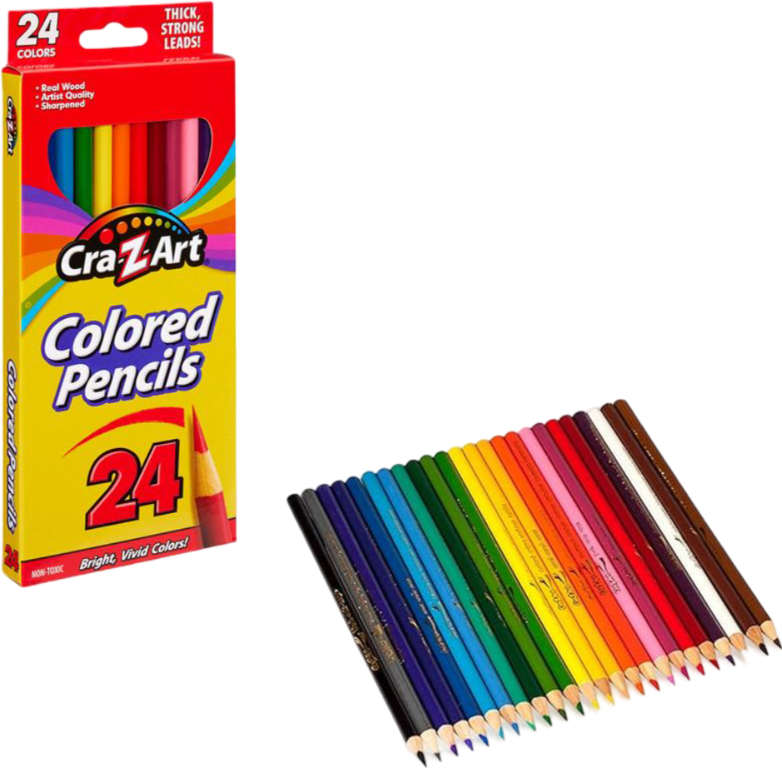 Купити Набір олівців Cra-Z-Art 24 шт. (10403CRA) - Фото 1 Набір олівців Cra-Z-Art 24 шт. (10403CRA) - Фото 1