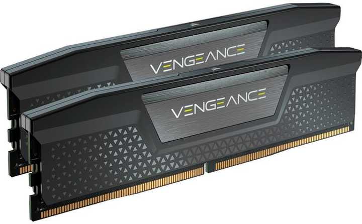 Память DDR Corsair DDR5 2x24GB/5200 Vengeance Black (CMK48GX5M2B5200C38) - Фото 1