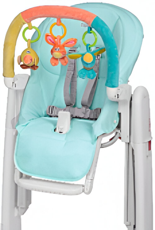 Чехол гигиенический на стульчик для кормления Peg-Perego Tatamia и игрушечная панель, голубой (IKAC0038-IN31) - Фото 1