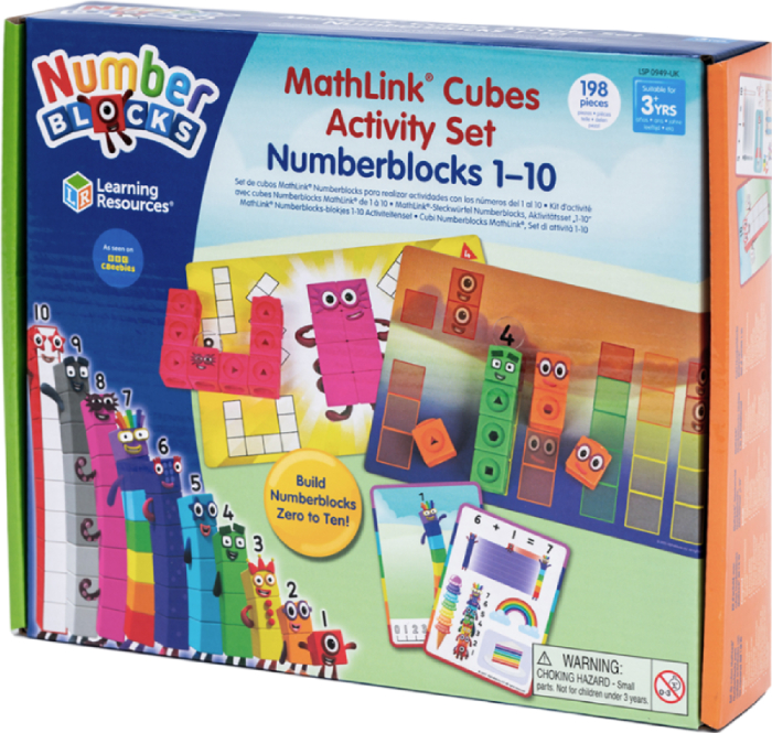 Настольная игра развивающая (3-4 года) Learning Resources серии Numberblocks–УЧИМСЯ СЧИТАТЬ ОТ 1 ДО 10 Mathlink (LSP0949-UK) - Фото 1