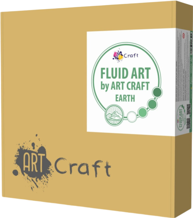 Флюид арт ArtCraft Fluid Art Земля (16504-AC) - Фото 1