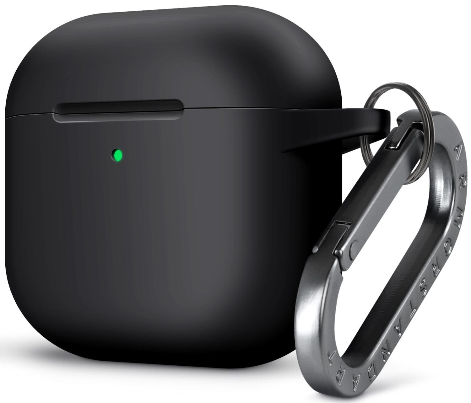 Купить Чехол для наушников Armorstandart Hang Case for Apple AirPods 4 Black (ARM81277) - Фото 1 Чехол для наушников Armorstandart Hang Case for Apple AirPods 4 Black (ARM81277) - Фото 1