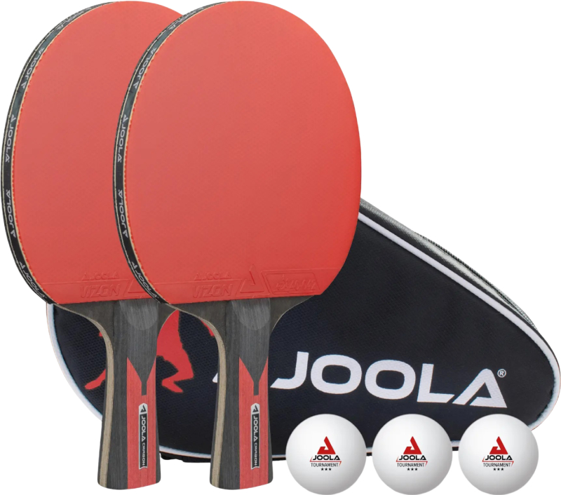 Набор для настольного тенниса Joola Duo Carbon 2 Bats 3 Balls (54822) - Фото 1