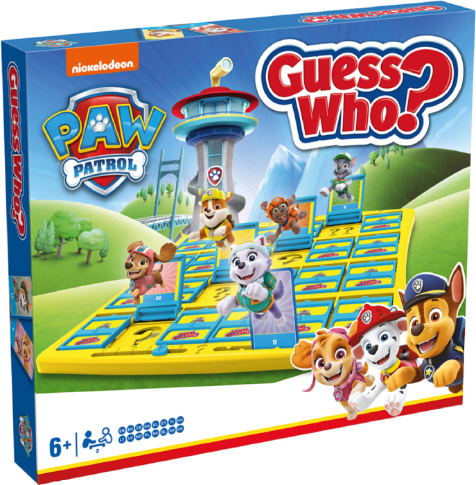 Настольная игра карточная (5-7 лет) Winning Moves PAW PATROL - Guess Who? (WM04175-ML3-6) - Фото 1