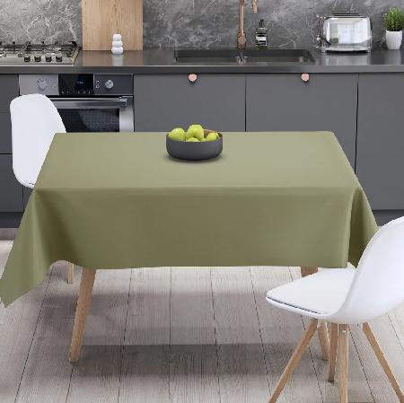 Скатерть прямоугольная ТЕП Aquastop 140х180 см Olive (С-04190_29828) - Фото 1