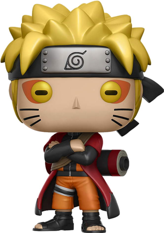Коллекционная фигурка FUNKO POP! серии Наруто - НАРУТО: РЕЖИМ МУДРЕЦА (EXC) (12998-PX-1R2) - Фото 1
