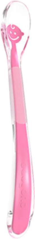 Дитяча ложечка BabyOno Baby's Smile Рожева (1460/02) - Фото 1