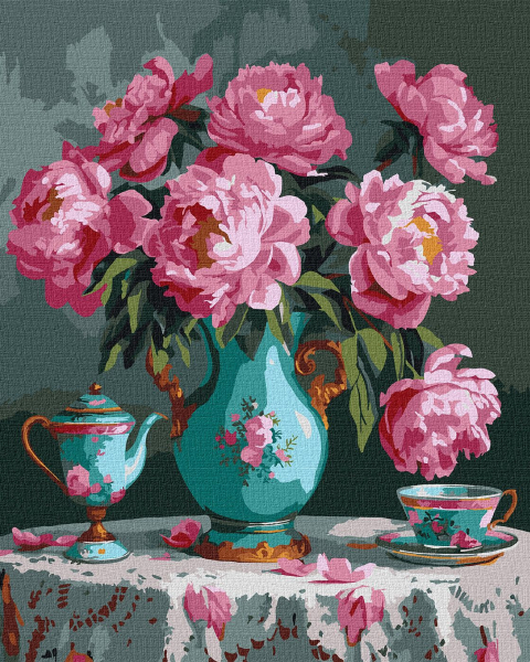 Картина по номерам Ideyka Нежные цвета ©sophiia_illustrations 40х50 см (KHO5709) - Фото 1