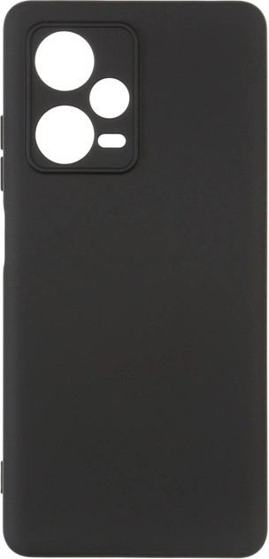 Чехол для смартфона Armorstandart Matte Slim Fit for Xiaomi Redmi Note 12 5G Camera cover Black (ARM65195) - Фото 1