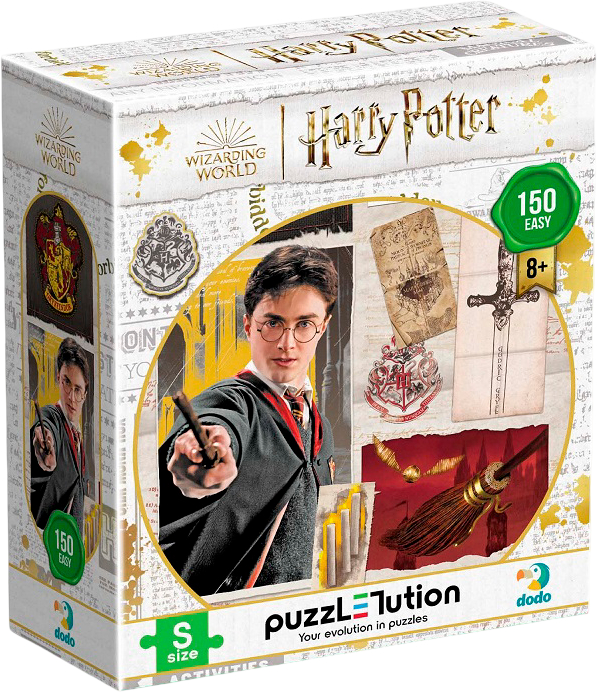 Пазли картонні (5-7 років) Dodo Easy-S Harry Potter. Ґрифіндор, 150 елементів (200493) - Фото 1