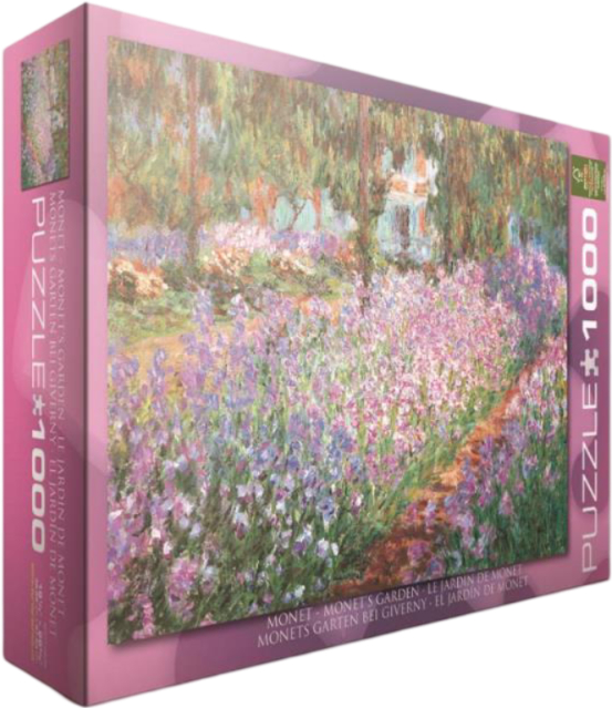 Пазли картонні (8 +) EuroGraphics Сад Моне Клод Оскар Моне 1000 ел. (6000-4908) - Фото 1