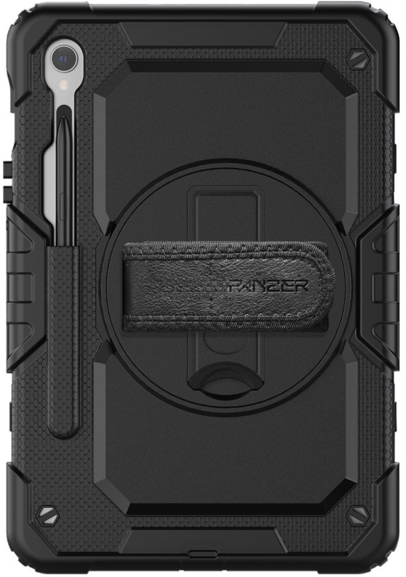 Чехол для планшета Armorstandart Panzer for Samsung Tab S9 FE / S9 Black (ARM82518) - Фото 1