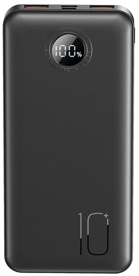 Батарея мобильная XO PR238 - 10000 mAh PD20W + QC22.5W (PR238_Black) - Фото 1