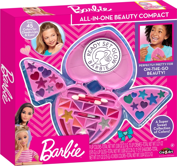 Набір для обличчя Cra-Z-Art Barbie All in One Beauty Compact (34067CRA) - Фото 1
