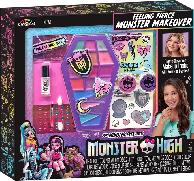Набір косметики Cra-Z-Art Monster High Feeling Fierce Makeover (72208CRA) - Фото 1